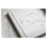 Mikol Marmi - Notebook in Marmo Bianco di Carrara - Vero Marmo - Desk Supplies - Mikol Marmi Collection