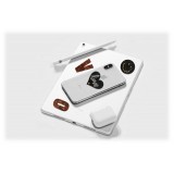 Mikol Marmi - Marquina Black Marble True Love Sticker - Real Marble - Desk Supplies - Mikol Marmi Collection