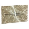 Mikol Marmi - Business Cards in Marmo Light Emperador - Vero Marmo - Desk Supplies - Mikol Marmi Collection
