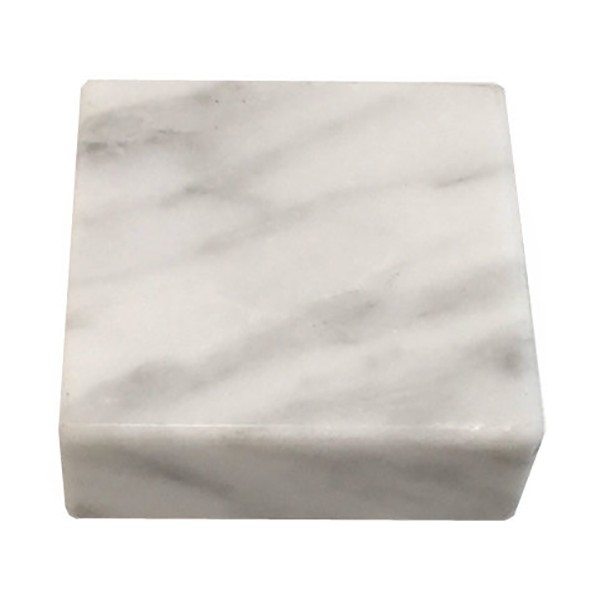 Mikol Marmi - Carrara White Marble Wall Magnet - Real Marble - Desk Supplies - Mikol Marmi Collection