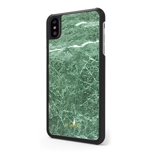 Mikol Marmi - Emerald Green Marble iPhone Case - iPhone 8 / 7 - Real Marble Case - iPhone Cover - Apple - Mikol Marmi Collection