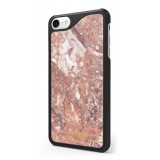 Mikol Marmi - Red Verona Marble iPhone Case - iPhone 8 / 7 - Real Marble Case - iPhone Cover - Apple - Mikol Marmi Collection