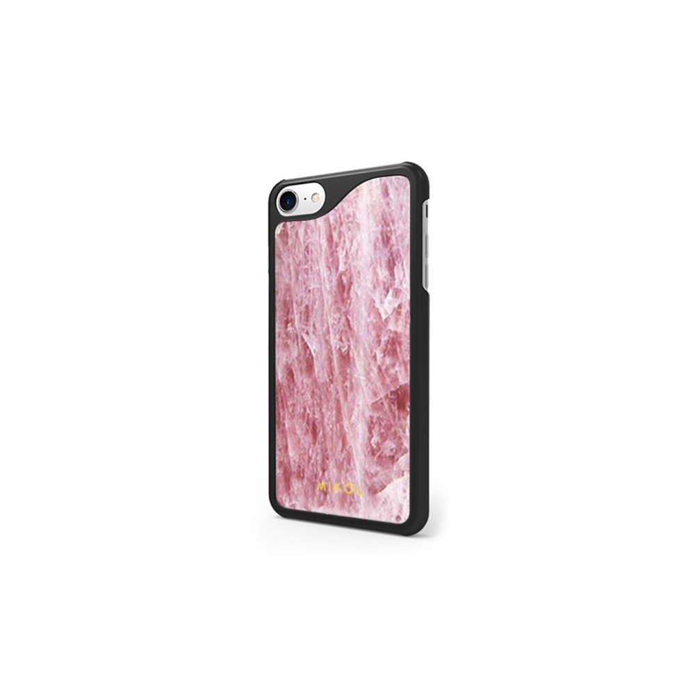 Mikol Marmi - Pink Rose Quartz iPhone Case - iPhone 8 Plus / 7 Plus - Real Marble Cover - Apple - Mikol Marmi Collection