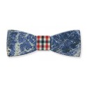 Mikol Marmi - Laguna Blue Gemstone Marble Bow Tie - Papillon - Real Marble - Mikol Marmi Collection