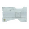 Mikol Marmi - White Carrara Gemstone Marble Minimalist Wallet - Credit Cards Holder - Real Marble - Mikol Marmi Collection