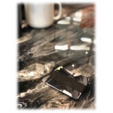 Mikol Marmi - Black Marquina Gemstone Marble Minimalist Wallet - Credit Cards Holder - Real Marble - Mikol Marmi Collection