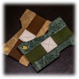 Mikol Marmi - Portafogli Minimalist in Marmo Verde Smeraldo - Porta Carte di Credito - Vero Marmo - Mikol Marmi Collection