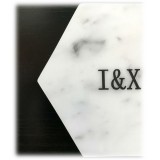 Mikol Marmi - Personalized Coasters in Marquina Black Marble - Real Marble - Living - Mikol Marmi Collection