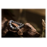 Mikol Marmi - Braccialetto di Perle in Marmo Howlite - Vero Marmo - Mikol Marmi Collection