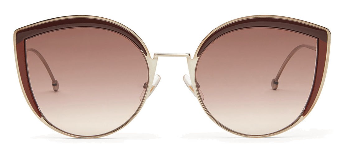 【送料&関税込】Fendi Sunglasses Sunglasses FENDI Sky FE40060U 32V 55-21 Silver in stock
