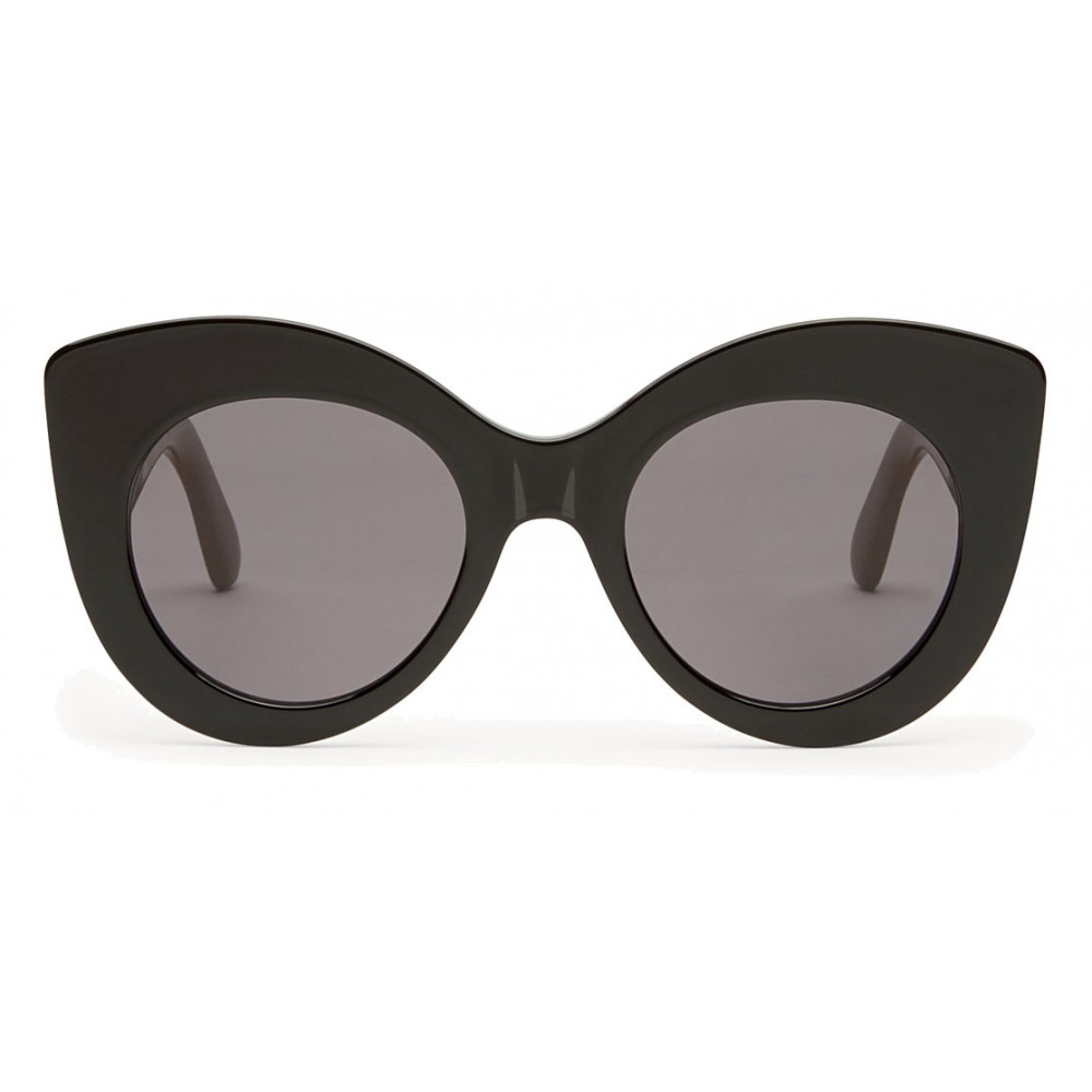 Terminologi hjerne Det Fendi - F is Fendi - Black and Brown Cat Eye Sunglasses - Sunglasses - Fendi  Eyewear - Avvenice