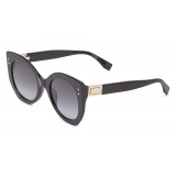 Fendi - Peeakaboo - Black Butterfly Sunglasses - Sunglasses - Fendi Eyewear