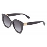 Fendi - Peeakaboo - Occhiali da Sole a Farfalla Neri - Occhiali da Sole - Fendi Eyewear