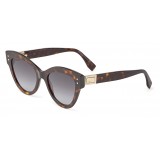 Fendi - Peeakaboo - Havana Brown Cat Eye Sunglasses - Sunglasses - Fendi Eyewear