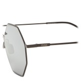 Fendi - Eyeline - Black Octagonal Sunglasses - Sunglasses - Fendi Eyewear