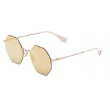 Fendi - Eyeline - Rose Octagonal Sunglasses - Sunglasses - Fendi Eyewear