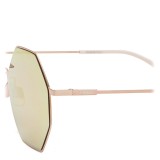 Fendi - Eyeline - Occhiali da Sole a Ottagonali Rosa - Occhiali da Sole - Fendi Eyewear