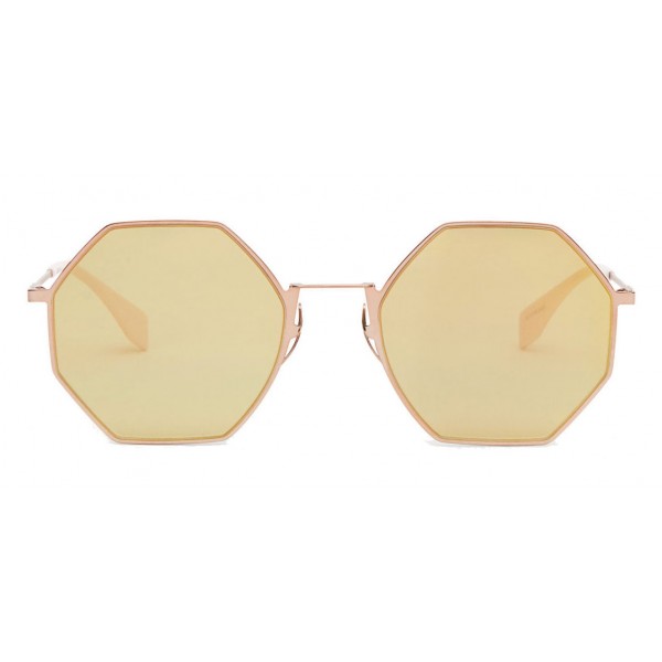 Fendi - Eyeline - Rose Octagonal Sunglasses - Sunglasses - Fendi Eyewear
