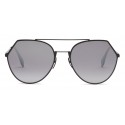 Fendi - Eyeline - Black Rounded Sunglasses - Sunglasses - Fendi Eyewear