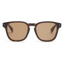 Fendi - I See You - Havana Square Sunglasses - Sunglasses - Fendi Eyewear