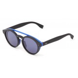 Fendi - I See You - Black Asian Fit Round Sunglasses - Sunglasses - Fendi Eyewear