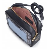 Aleksandra Badura - Camera Bag - Python & Calfskin Mini Bag - Sky Blue - Luxury High Quality Leather Bag
