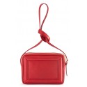 Aleksandra Badura - Camera Bag - Goatskin Mini Bag - Red - Luxury High Quality Leather Bag
