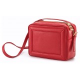 Aleksandra Badura - Camera Bag - Mini Borsa in Pelle di Capra - Rossa - Alta Qualità Luxury