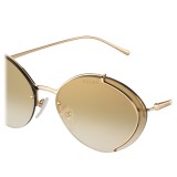 Prada - Prada Collection - Gold Oval Sunglasses - Prada Collection - Sunglasses - Prada Eyewear