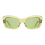 Prada - Prada Postcard - Occhiali Cat Eye Giallo Fluo - Prada Postcard Collection - Occhiali da Sole - Prada Eyewear