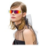 Prada - Prada Runway - Black Multicolor Square Sunglasses - Prada Runway Collection - Sunglasses - Prada Eyewear