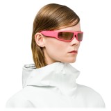 Prada - Prada Runway - Occhiali Quadrati Rosa - Prada Runway Collection - Occhiali da Sole - Prada Eyewear