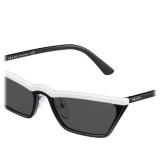 Prada - Prada Ultravox - Occhiali Quadrati Neri e Bianchi - Prada Ultravox Collection - Occhiali da Sole - Prada Eyewear