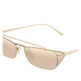 Prada - Prada Ultravox - Pale Gold Cat Eye Sunglasses - Prada Ultravox Collection - Sunglasses - Prada Eyewear