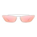 Prada - Prada Ultravox - Occhiali Cat Eye Rosa - Prada Ultravox Collection - Occhiali da Sole - Prada Eyewear