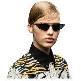 Prada - Prada Ultravox - Black Cat Eye Triangle Sunglasses - Prada Ultravox Collection - Sunglasses - Prada Eyewear