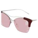 Prada - Prada Collection - Occhiali Cat Eye Acciaio - Prada Collection - Occhiali da Sole - Prada Eyewear