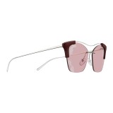 Prada - Prada Collection - Steel Cat Eye Sunglasses - Prada Collection - Sunglasses - Prada Eyewear