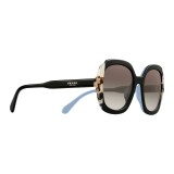Prada - Prada Collection - Occhiali Quadrati Nero Astrale Tartaruga Talco - Alternative Fit - Occhiali da Sole - Prada Eyewear