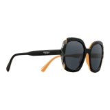 Prada - Prada Collection - Black Soleil Astral Turtle Square Sunglasses - Alternative Fit - Sunglasses - Prada Eyewear