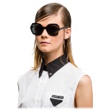 Prada - Prada Collection - Black Soleil Astral Turtle Square Sunglasses - Prada Collection - Sunglasses - Prada Eyewear