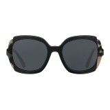 Prada - Prada Collection - Occhiali Quadrati Nero Soleil Tartaruga Astrale - Prada Collection - Occhiali da Sole - Prada Eyewear
