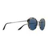 Prada - Prada Collection - Astral Turtle Round Cat Eye Sunglasses - Prada Collection - Sunglasses - Prada Eyewear