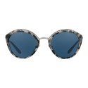 Prada - Prada Collection - Astral Turtle Round Cat Eye Sunglasses - Prada Collection - Sunglasses - Prada Eyewear