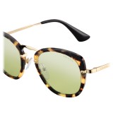 Prada - Prada Wanderer - Tortoise Medium Square Sunglasses - Prada Wanderer Collection - Sunglasses - Prada Eyewear