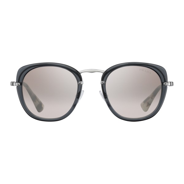 Prada - Prada Wanderer - Transparent Slate Square Sunglasses - Prada Wanderer Collection - Sunglasses - Prada Eyewear