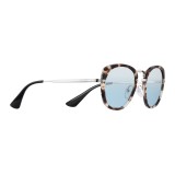 Prada - Prada Wanderer - Occhiali Quadrati Tartaruga Talco - Prada Wanderer Collection - Occhiali da Sole - Prada Eyewear