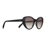 Prada - Prada Tapestry - Black Cat Eye Sunglasses - Prada Tapestry Collection - Sunglasses - Prada Eyewear