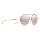 Prada - Prada Eyewear Collection - Occhiali Aviator Oro Rosa - Prada Collection - Occhiali da Sole - Prada Eyewear