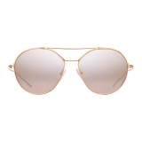 Prada - Prada Eyewear Collection - Rose Gold Aviator Sunglasses - Prada Collection - Sunglasses - Prada Eyewear